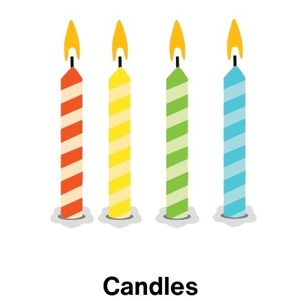 Candles - Boxwoods Party Supplies