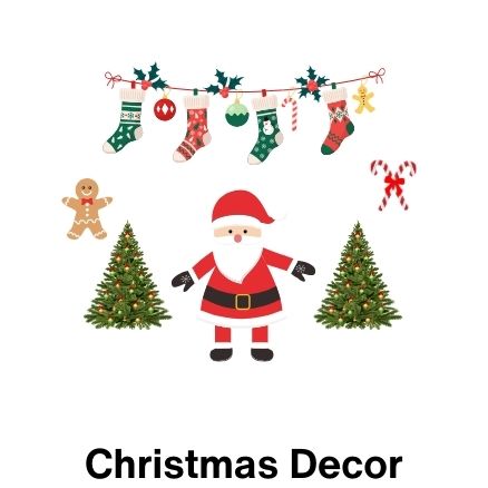 Christmas Decor - Boxwoods Party Supplies