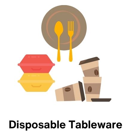 Disposable Tableware - Boxwoods Party Supplies